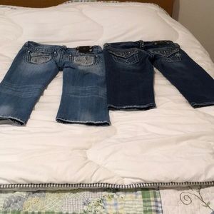 Pre owned very cute  kids miss me jeans